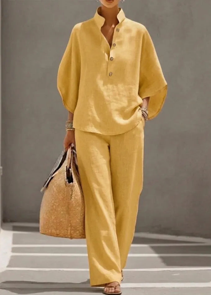 Camélia | Ensemble chic fluide 2 pièces