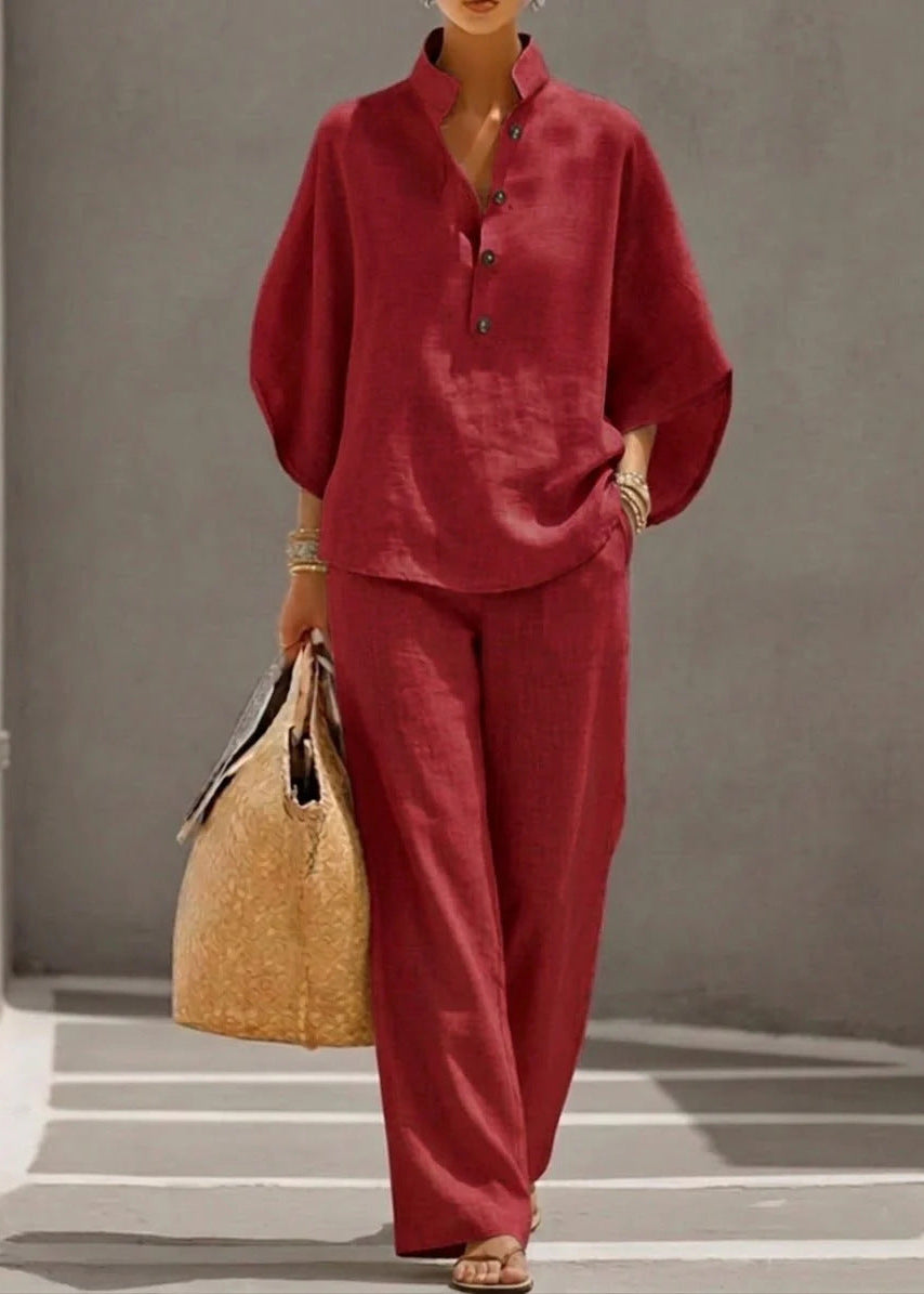 Camélia | Ensemble chic fluide 2 pièces