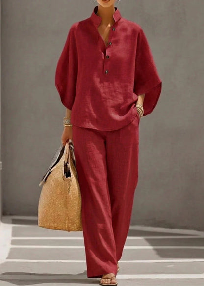 Camélia | Ensemble chic fluide 2 pièces