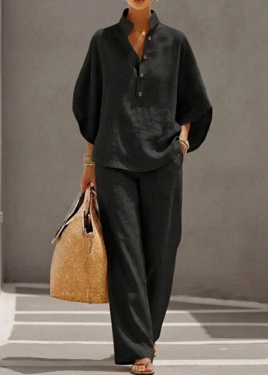 Camélia | Ensemble chic fluide 2 pièces