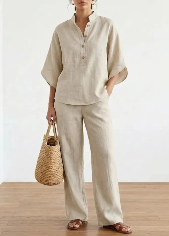 Camélia | Ensemble chic fluide 2 pièces